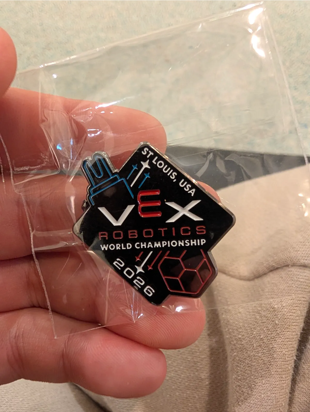 VEX Worlds Pin